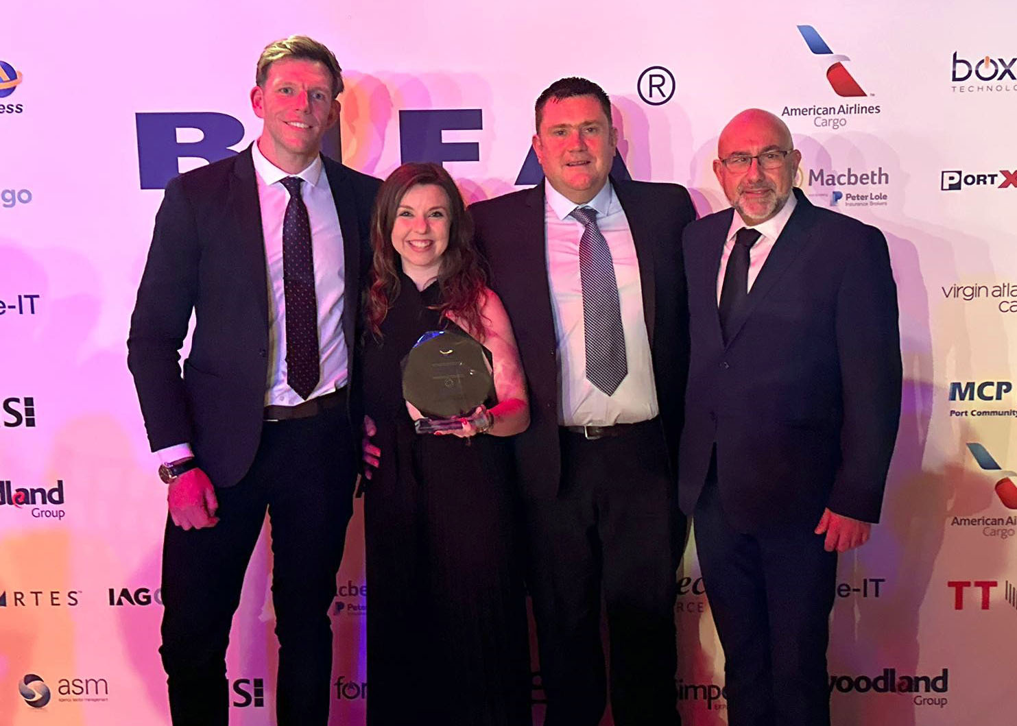 European Roadfreight Winners at the BIFA Awards